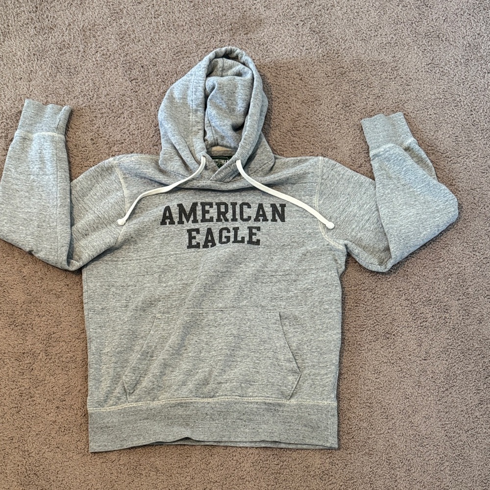 American Eagle Outfitters Heather Gray Hoodie